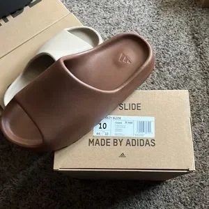 Yeezy slide sz10 color Flax adidas Yeezy Slide Flax FZ5896 - All Sizes - Express  main image 4